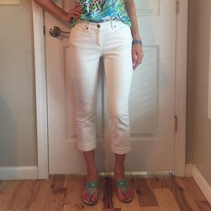 Eileen Fisher White Jean capris